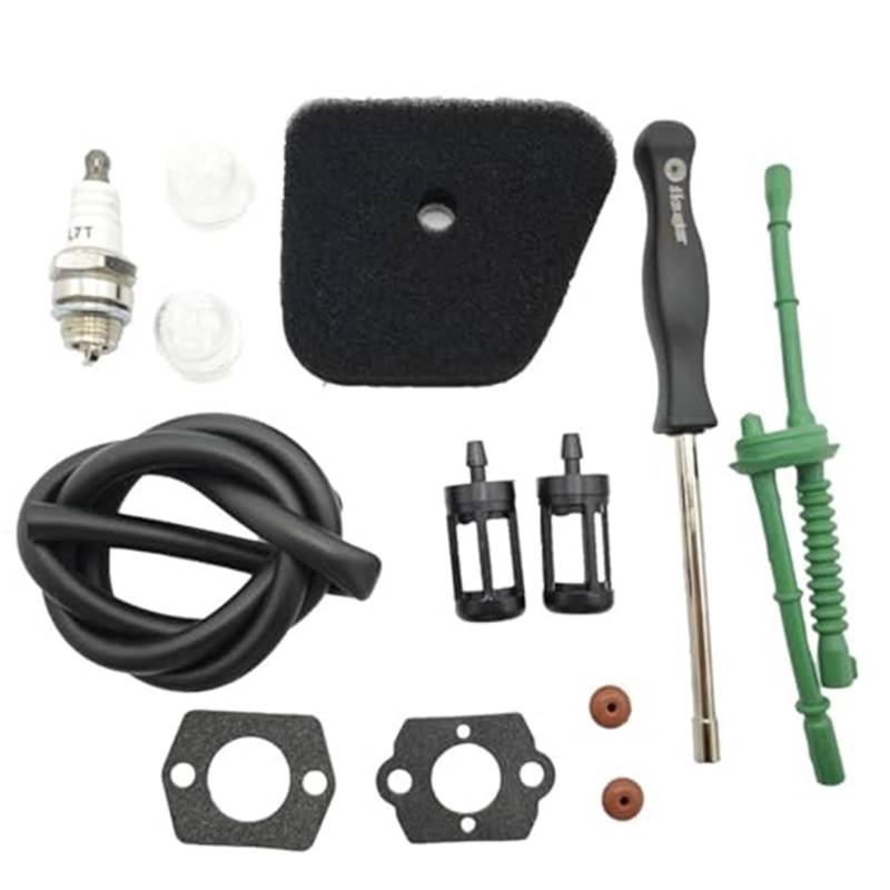 QASULER Vergaser-Kit, for STIHL, FS90R FS90 FS110R FS130R FS100 KM130R KM90R FS100RX KM110R HT100 HT101 Trimmer Weed Eater C1Q-S174 Vergaser Vergaser-Ersatzteile(Black Accessories) von QASULER