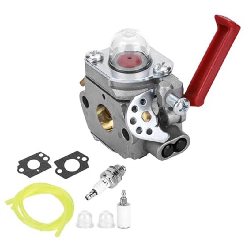 QASULER Vergaser-Kit Trimmer-Vergaser Garten-Rasenmäher-Trimmer-Vergaser-Kit UT- 33600A 26cc EHCPS 0264AT 0264OF Vergaser-Ersatzteile von QASULER