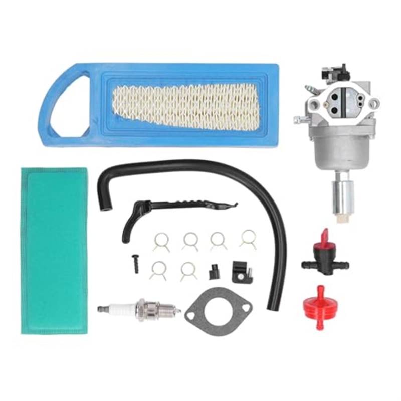 QASULER Vergasermotor Vergasermotor Vergaser Rasenmähervergaser 792060 Metallmotorvergaser mit Zündkerze 17,5 PS Motor Vergaser-Ersatzteile von QASULER