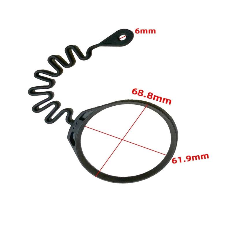 QASULER X1 Diesel Benzin Kraftstoff Tank Tankdeckel Füllseil Kabel, for Volvo, for S60 V60 V70 S80 XC60 XC70 XC90 XC T5 C30 C70, 2004-2016 31261716 Tankdeckelseil(A-Ring) von QASULER