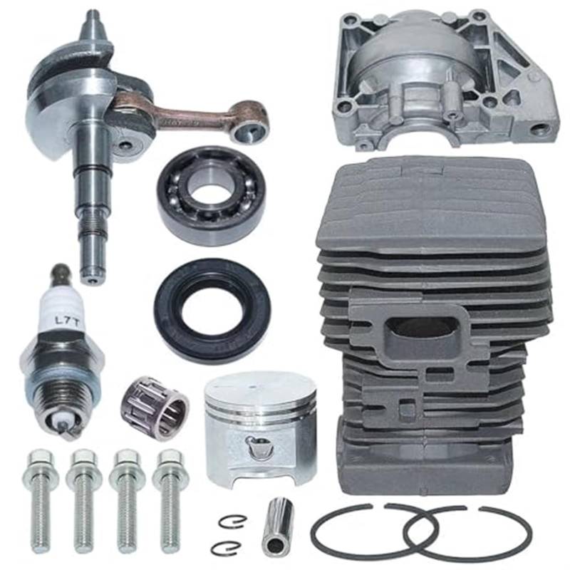 QASULER Zylinderkolbensatz Kurbelwelle mit Zündkerzenersatz, for STIHL, MS390 MS290 MS310 029 039 Kettensäge Vergaser-Ersatzteile von QASULER