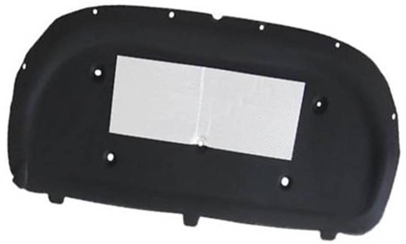 QASULER for Chevrolet, for Cruze, MK2 J400 D2LC K 2016 2017 2018 2019 Fronthaube Motor Schallschutzmatte(Black 1pcs Aluminum Foil) von QASULER