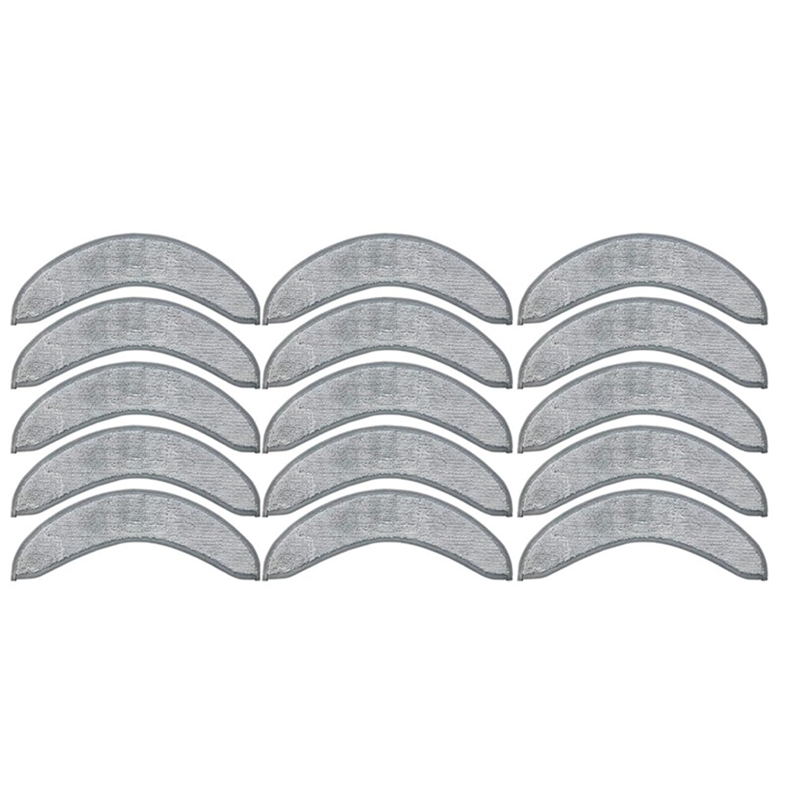 QASULER for Irobot, for Roomba Combo J7+/Plus Staubsauger Teile Ersatz Wischen Pads Zubehör Mikrofaser Mopp Pad Mopp Pads Teile Roboter-Staubsauger-Wischpad(15pcs) von QASULER