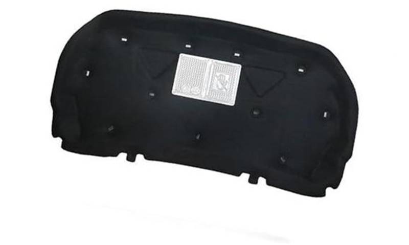 QASULER for Land, for Rover, for Range, for Rover, L405 2013 2014 2015 2016 2017 2018 2019 2020 2021 Fronthaube Motor Schalldichte Mattenauflage(Black 1pcs Aluminum Foil) von QASULER