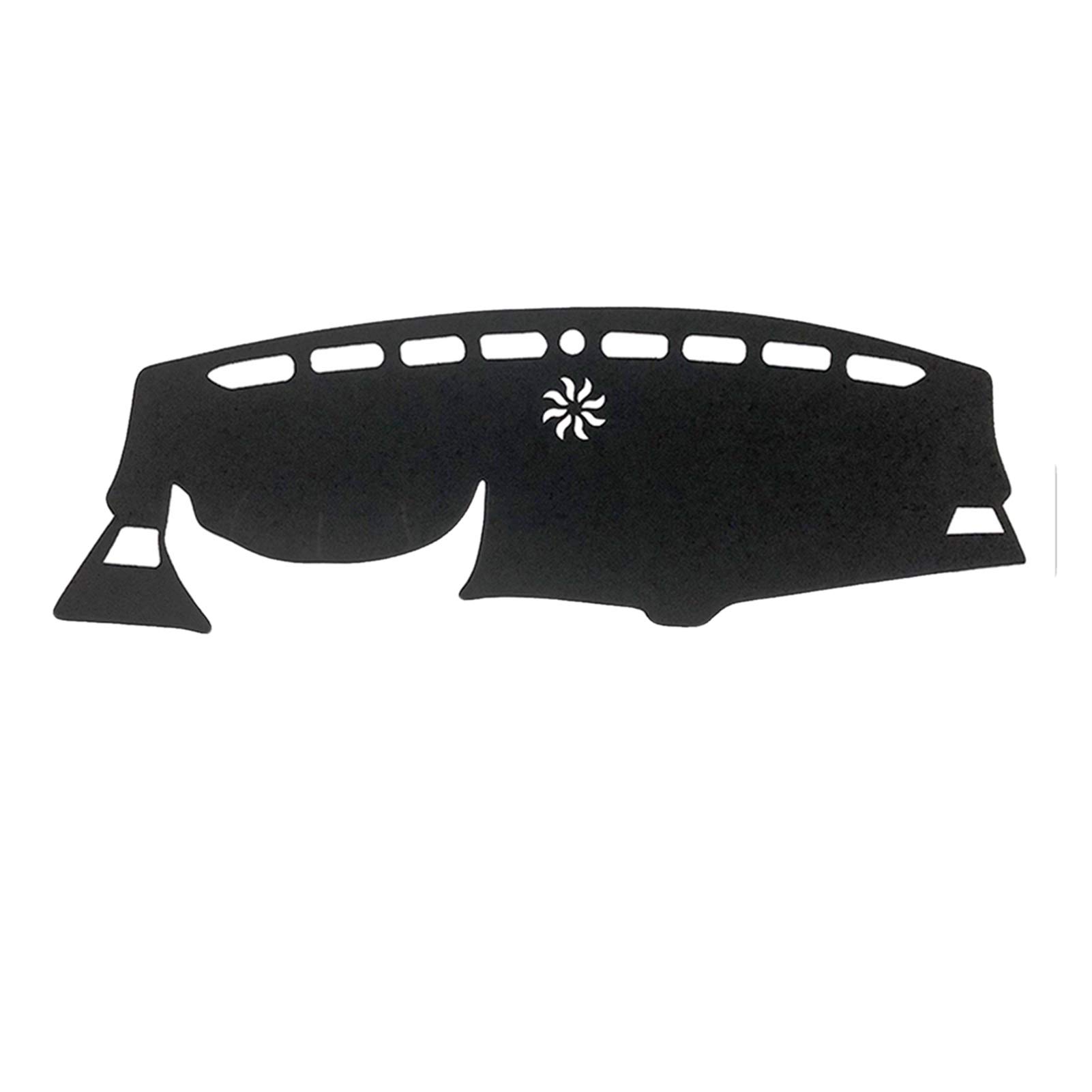 QASULER for Peugeot, 5008 2017-2020 MK2 Anti-Rutsch-Matte Armaturenbrett Abdeckung Pad Sonnenschirm Dashmat Anti-Uv Schützen Teppich Zubehör Armaturenbrettabdeckung(Red Edge,RHD) von QASULER