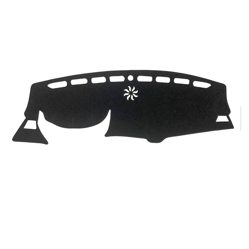 QASULER for Peugeot, 5008 2017-2020 MK2 Anti-Rutsch-Matte Armaturenbrett Abdeckung Pad Sonnenschirm Dashmat Anti-Uv Schützen Teppich Zubehör Armaturenbrettabdeckung(Red Edge,RHD) von QASULER