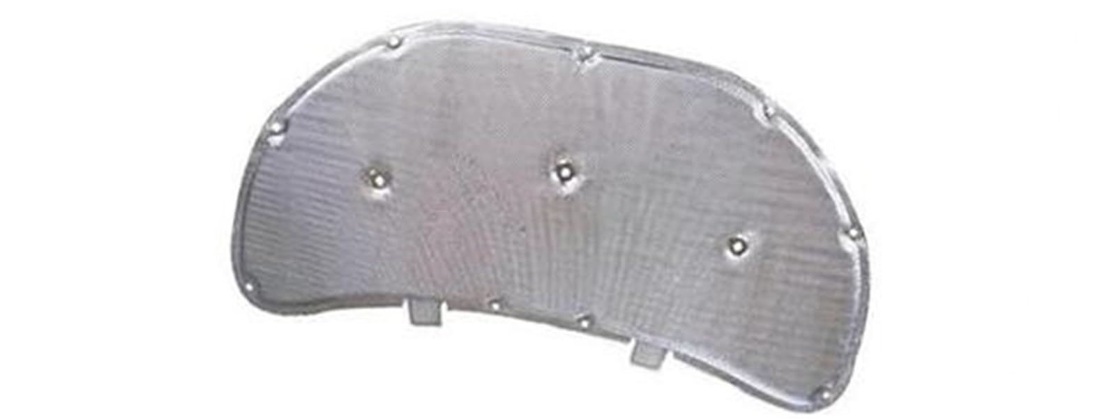 QASULER for Skoda, for Kamiq 2019 2020 Auto Front Motor Wärme Schalldämmung Wattepad Schalldichte Mattenabdeckung(Black Style 1) von QASULER