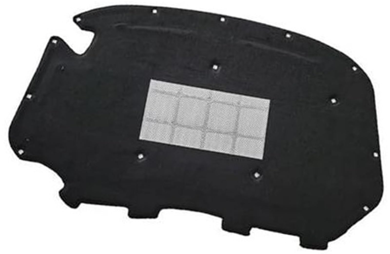 QASULER for Skoda, for Superb B6 3T MK2 2009 2010 2011 2012 2013 2014 Fronthaube Motor Schalldämmmatte(Black 1pcs Aluminum Foil) von QASULER