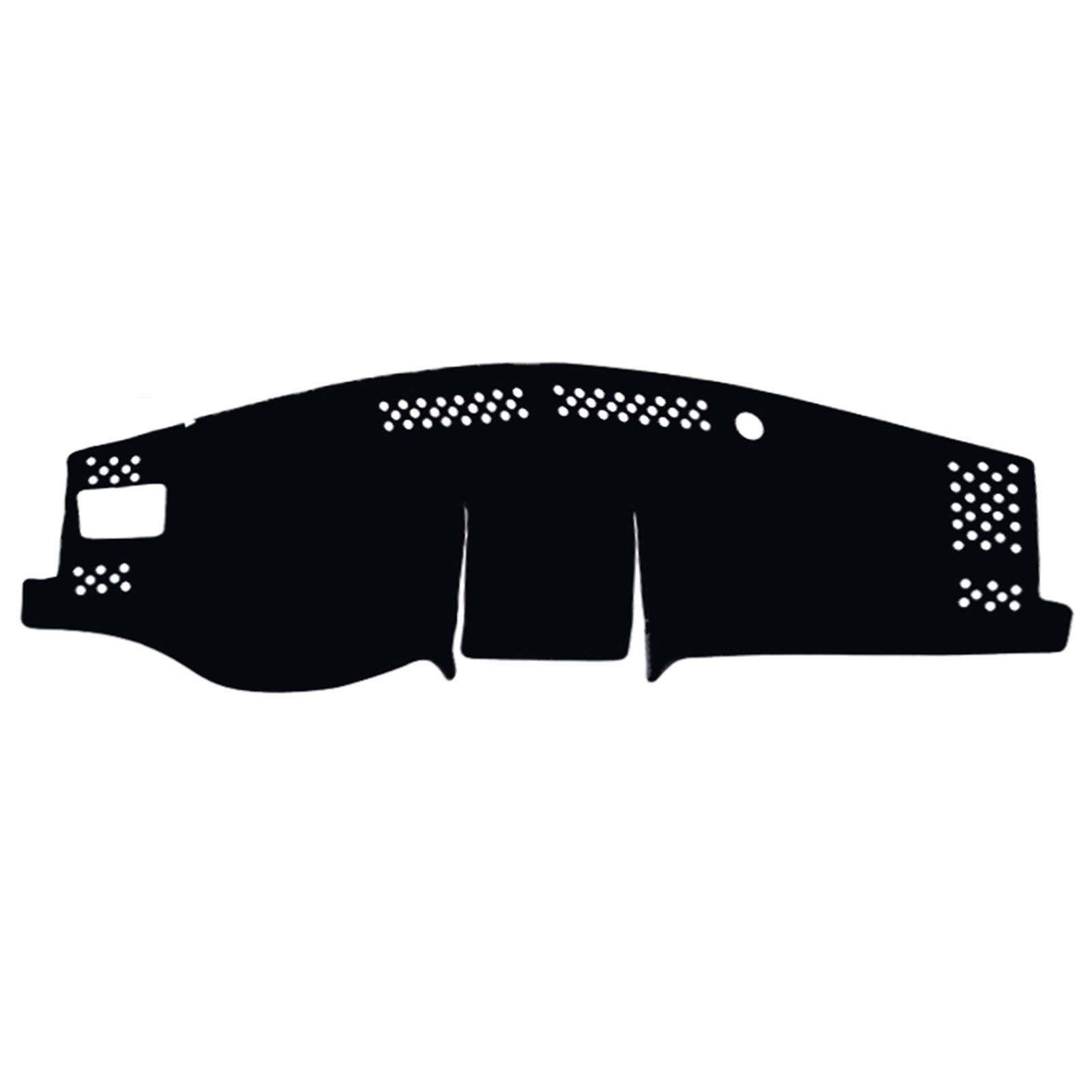 QASULER for Toyota, for RAV4, XA50 2019 2020 Innenzubehör Auto Auto Armaturenbrett Abdeckung Dash Mat Board Pad Teppich Dashmat Anti-UV-Matten Armaturenbrettabdeckung(Black and Red Edge) von QASULER