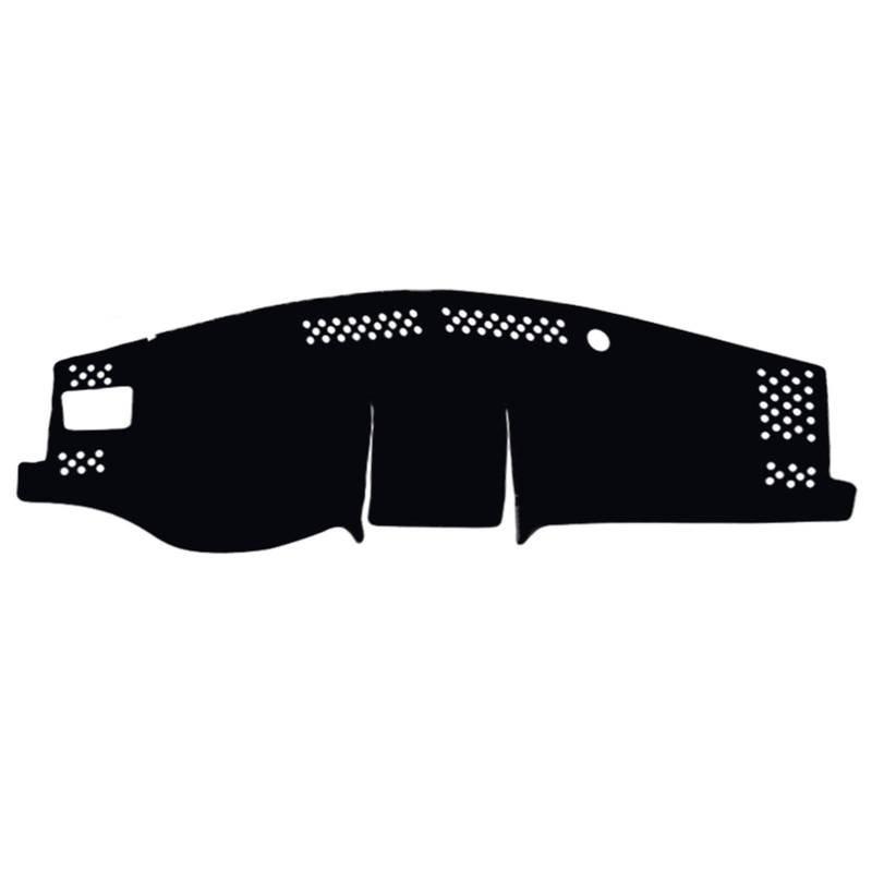QASULER for Toyota, for RAV4, XA50 2019 2020 Innenzubehör Auto Auto Armaturenbrett Abdeckung Dash Mat Board Pad Teppich Dashmat Anti-UV-Matten Armaturenbrettabdeckung(Black and Red Edge) von QASULER