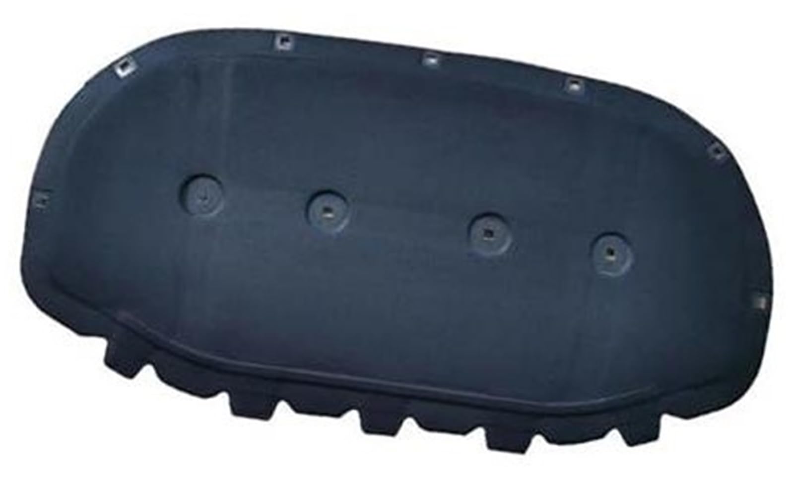 QASULER for VW, for Jetta, A7 2019 2020 2021 2022 2023 2024 Auto Fronthaube Motor Wärme Schalldämmung Baumwollmatte(Black) von QASULER