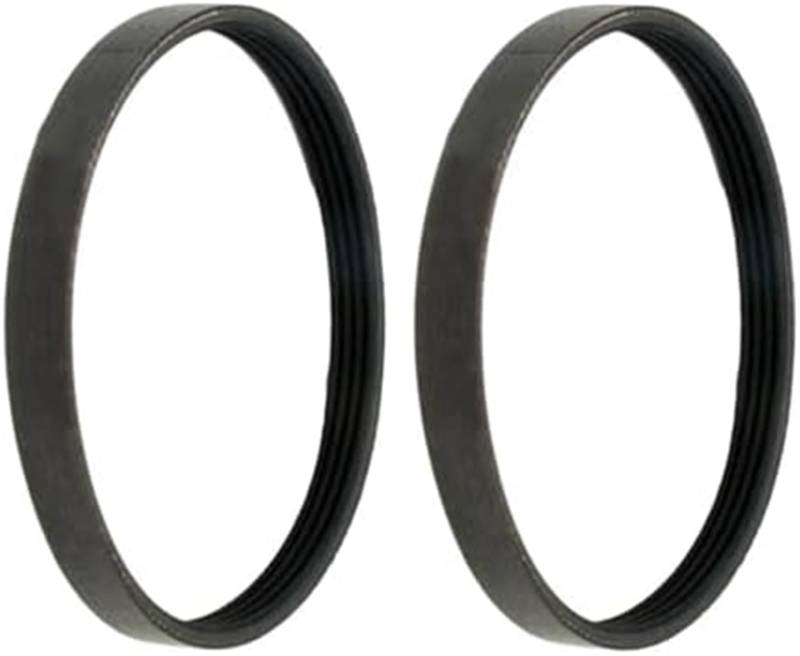 Staubsaugerriemen Vakuumriemen, 2 Stück EPH219 Antriebsriemen, for Shark, for AZ2002 AZ2000 AZ2000W AZ2000WWK Staubsauger-Kehrmaschine Ersatzzubehör von QASULER