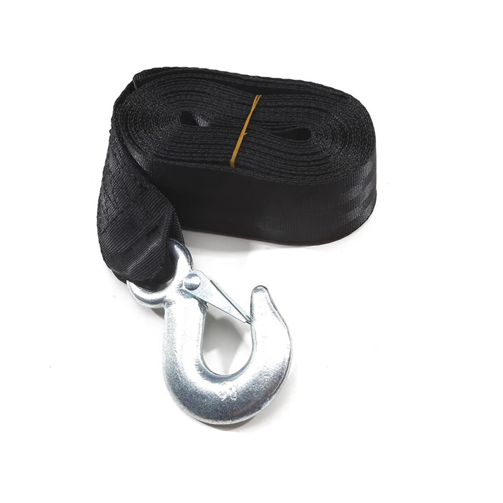 4/6/8/10m Windenkabel Kabelseil Bootsanhänger Windengurt Autoschleppseil Outdoor Notfall Trolleyseil for Auto Ponton Fischerboot(4m) von QASVOU