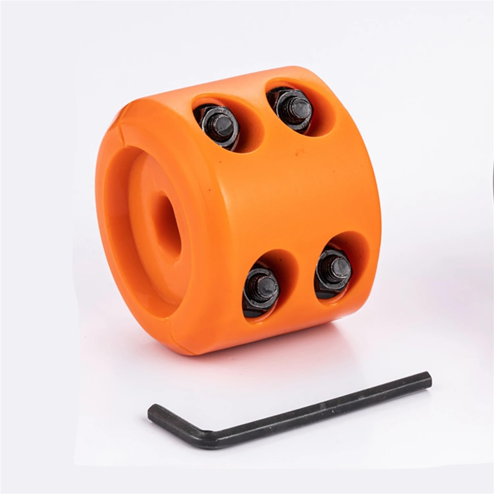 Windenhakenstopper mit Bergungsseil, Robustes Kabelzubehör for LKW, Geländefahrzeuge(Orange) von QASVOU