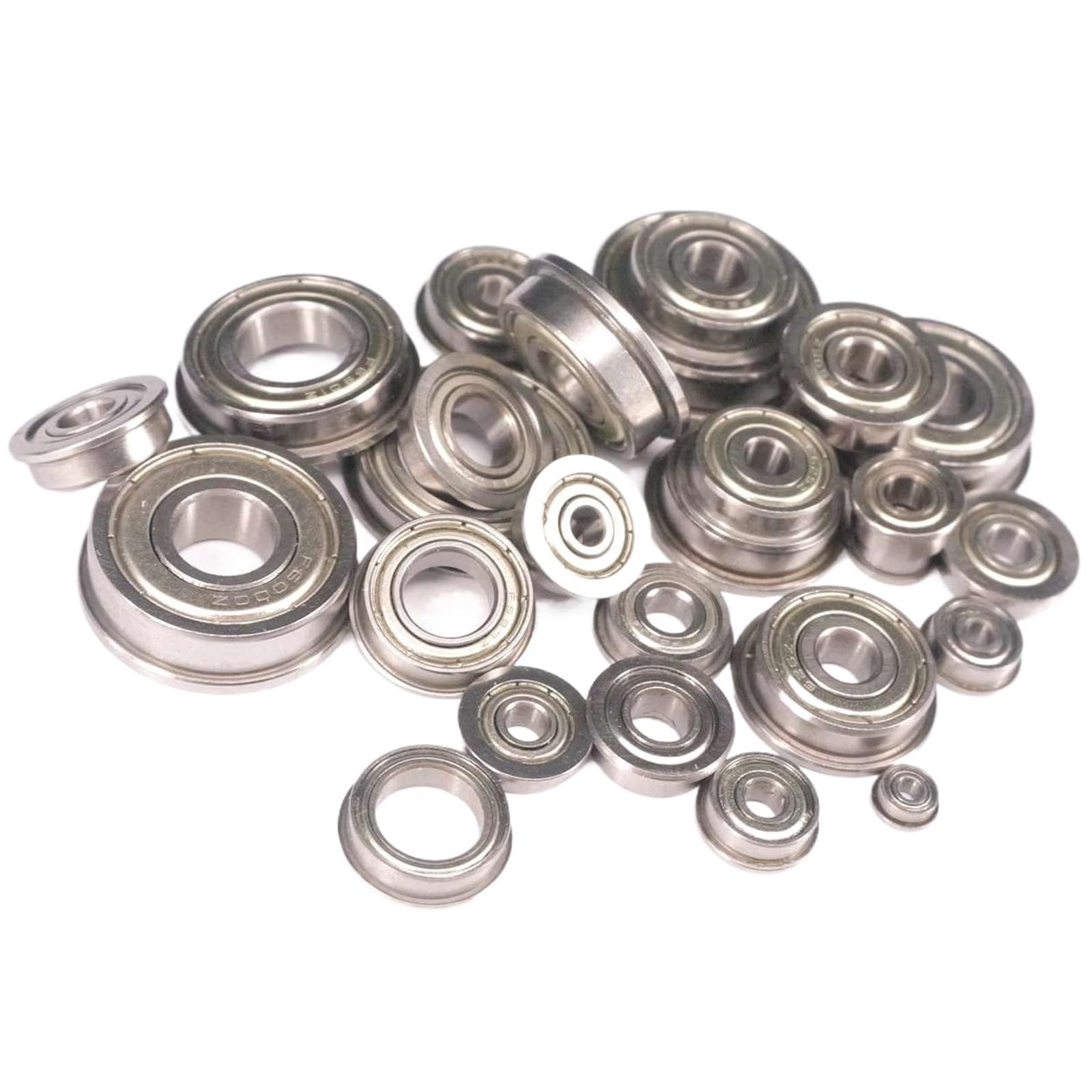 QAVLXIE 10 stücke 2-6mm ABEC1 ABEC3 Metall Geschirmt Flansch Lager Spielzeug F682 F683 F684 F693 F694 F6704 F628 F6701 F624 F697 F605 F626(ABEC1,10PCS_F682XZZ 2.5X6X2.6MM) von QAVLXIE