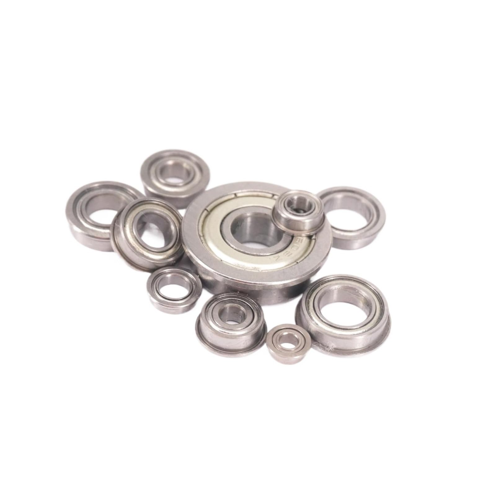 QAVLXIE 10 stücke ABEC1/ABEC3 Flansch Lager MF84 MF106 MF85 MF126 MF115 MF83 MF63 MF74 MF93 MF104 MF52 MF95 MF128 MF137 MF117(Accuracy ABEC1,MF83 Open 3x8x2.5mm) von QAVLXIE