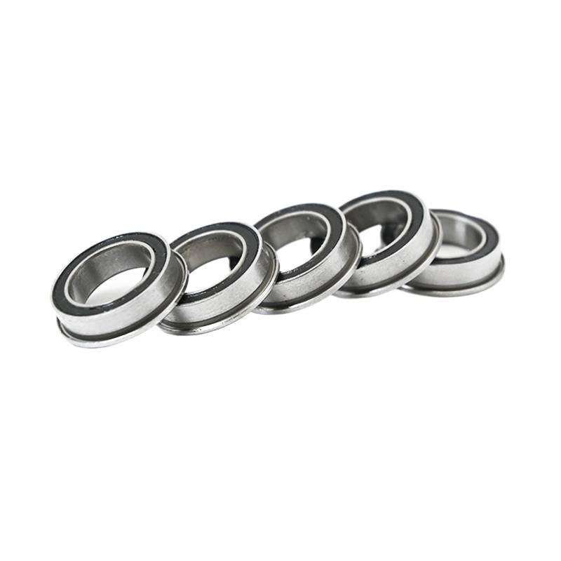 QAVLXIE 5 STÜCKE flanschlager F6000 F6001 F6002 F6003 F6004 F6005 F6006 ZZ Z RS 2RS Flanschkugellager(Iron,F6001-ZZ RS-12x28x8) von QAVLXIE