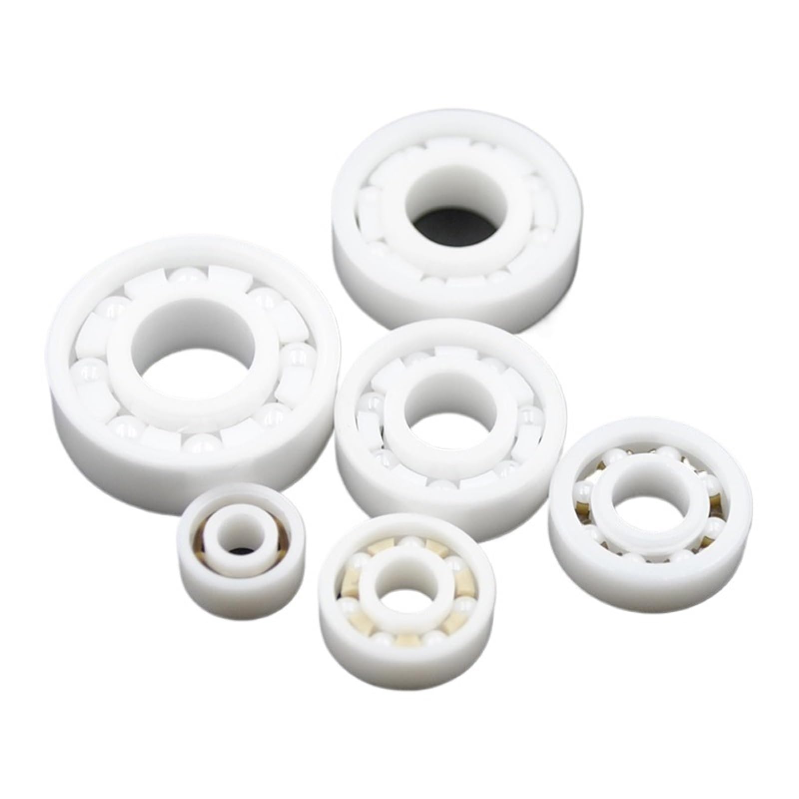 QAVLXIE Vollkeramik-Kleinlager Innendurchmesser 5 mm 6 mm 7 mm 8 mm 9 mm 10 mm 5 x 10 x 4 5 x 11 x 4 8 x 22 x 7 10 x 15 x 4 Miniaturlager(5x9x3mm) von QAVLXIE