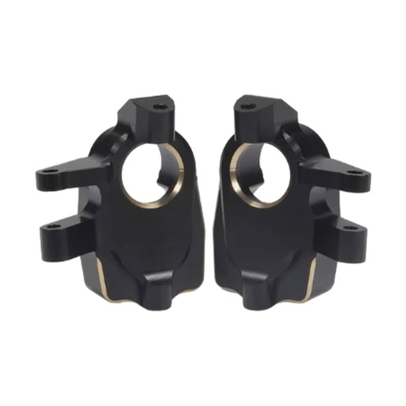 QAWRYV RC Achsschenkel Lenkbecher Für Axial Für Capra Für SCX10 1/10 Schwarz Lenkung Hub Carrier Lenkung Block Knuckles RC Crawler Auto Upgrade Zubehör Teile von QAWRYV