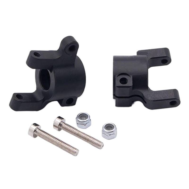 QAWRYV RC Achsschenkel Lenkbecher Für Axial Für SCX10 II 1/10 Aluminium Achsschenkel C Hub Carrier Set RC Crawler Für Racing Upgrades Teile Zubehör von QAWRYV