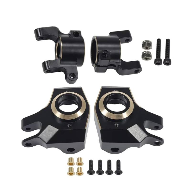 QAWRYV RC Achsschenkel Lenkbecher Für Axial Für SCX10 II 90046 1/10 C Hubs Achsschenkel RC Crawler Für Chassis Upgrade Zubehör Teil von QAWRYV