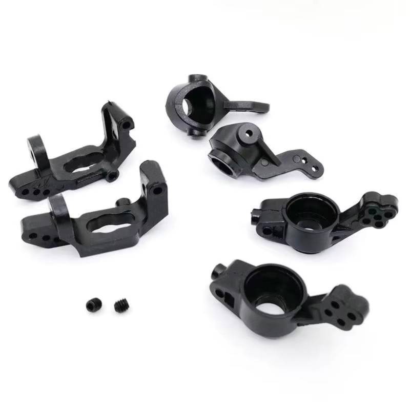 QAWRYV RC Achsschenkel Lenkbecher Für HSP 1/10 Vorne Hinten Achsschenkel Hub Basis C 02013 02014 02015 RC Auto Fernbedienung Auto LKW Für Buggy Teile Zubehör von QAWRYV