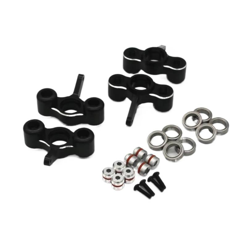 QAWRYV RC Achsschenkel Lenkbecher Für JLB Für Cheetah 11101 21101 J3 1/10 Vorne Und Hinten Für Universal Lenkung Tasse EA1003 RC Für Racing Auto Upgrade Teile(4pcs) von QAWRYV