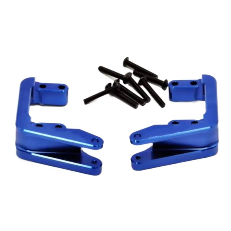 QAWRYV RC Achsschenkel Lenkbecher Für MT Plus 1/8 MT Plus2 1/7 CNC 7075 Achsschenkelarm RC Für Racing Monster Truck Upgrade Zubehör Ersetzen Ändern Teile von QAWRYV