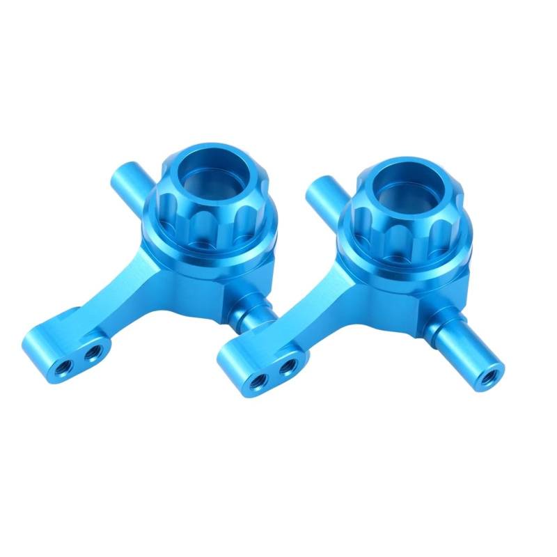 QAWRYV RC Achsschenkel Lenkbecher Für Tamiya Für TT-02 1/10 Metall Front Steering Cups Hinterachse Cups Lenkblöcke C-Hub Carrier RC Auto Upgrade Teile(Front) von QAWRYV
