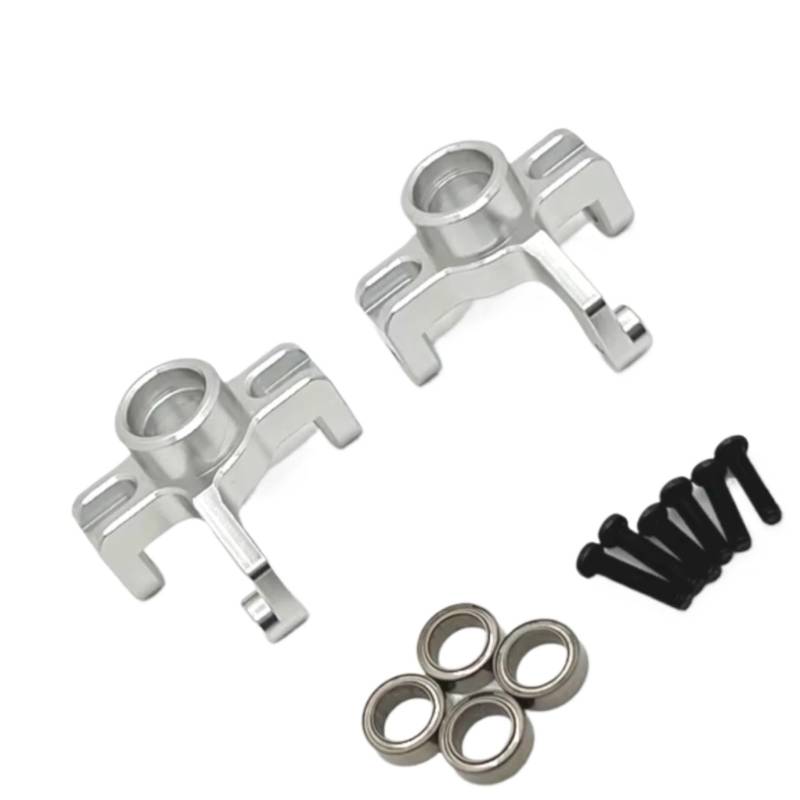 QAWRYV RC Achsschenkel Lenkbecher Für WLtoys 144016 144018 1/14 Metall Lenkung Tasse Achsschenkel Lager RC Auto Upgrade Zubehör Ändern Teile(Yellow) von QAWRYV