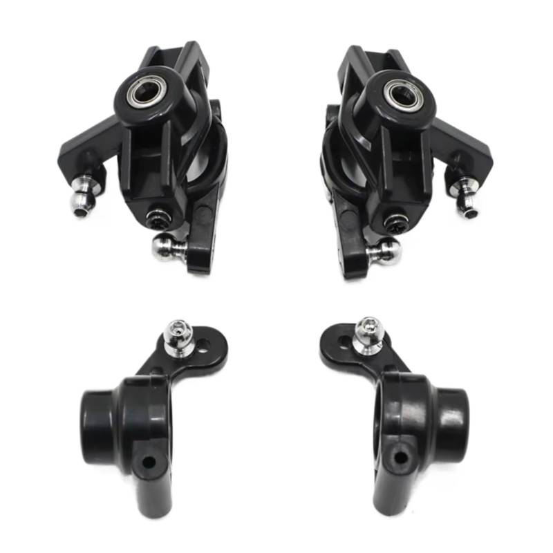 QAWRYV RC Achsschenkel Lenkbecher Für Wltoys 144001 144002 144010 124016 124017 124018 124019 Lenkung Tasse C-Hub Carrier Rear Hub Carrier Set RC Auto Ersatzteile von QAWRYV
