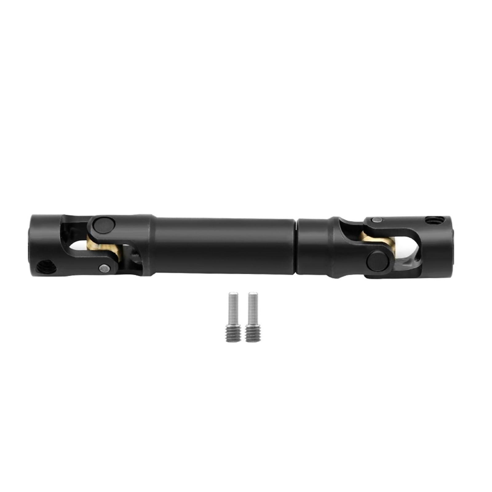 QAWRYV RC Antriebswelle Für Axial 1/10 Für SCX10 Für Gladiator Für YK4082 Für TRX4 TF2 D110 Metall Interne Keilwellen-Antriebswelle Kreuzgelenk Antriebswelle Upgrade RC Auto Crawler Teile(L75MM) von QAWRYV