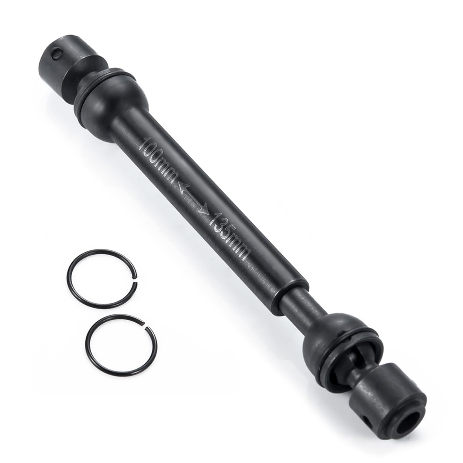 QAWRYV RC Antriebswelle Für Axial Für SCX10 I II III Für TRX-4 TRX-6 Für VS4 1/10 Getriebewelle Universalantriebswelle RC Rock Crawler Automodell Upgrade-Teile(100-135mm) von QAWRYV
