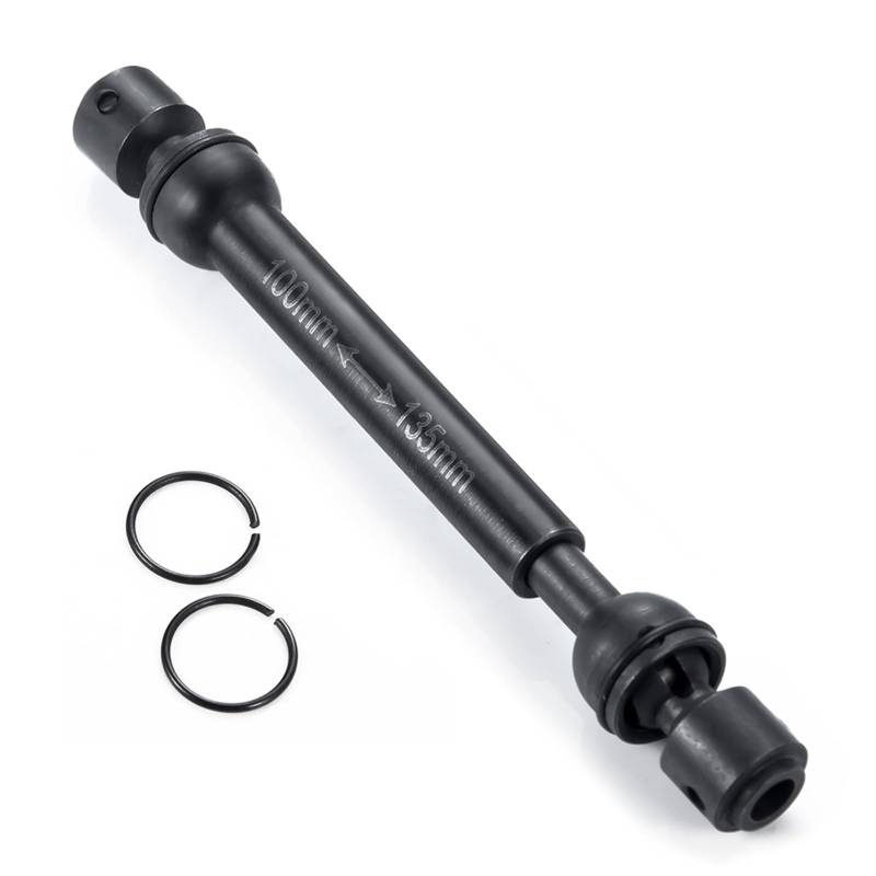 QAWRYV RC Antriebswelle Für Axial Für SCX10 I II III Für TRX-4 TRX-6 Für VS4 1/10 Getriebewelle Universalantriebswelle RC Rock Crawler Automodell Upgrade-Teile(100-135mm) von QAWRYV