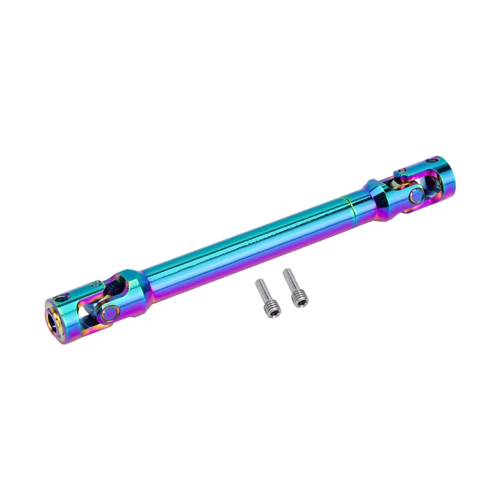 QAWRYV RC Antriebswelle Für Axial Für SCX10 II III Für TRX4 TRX6 1/10 Metall Interne Keilwellenantriebswelle 60-181mm Für LCG-Upgrades Übertragungswelle RC Crawler Autoteile(112-163mm) von QAWRYV