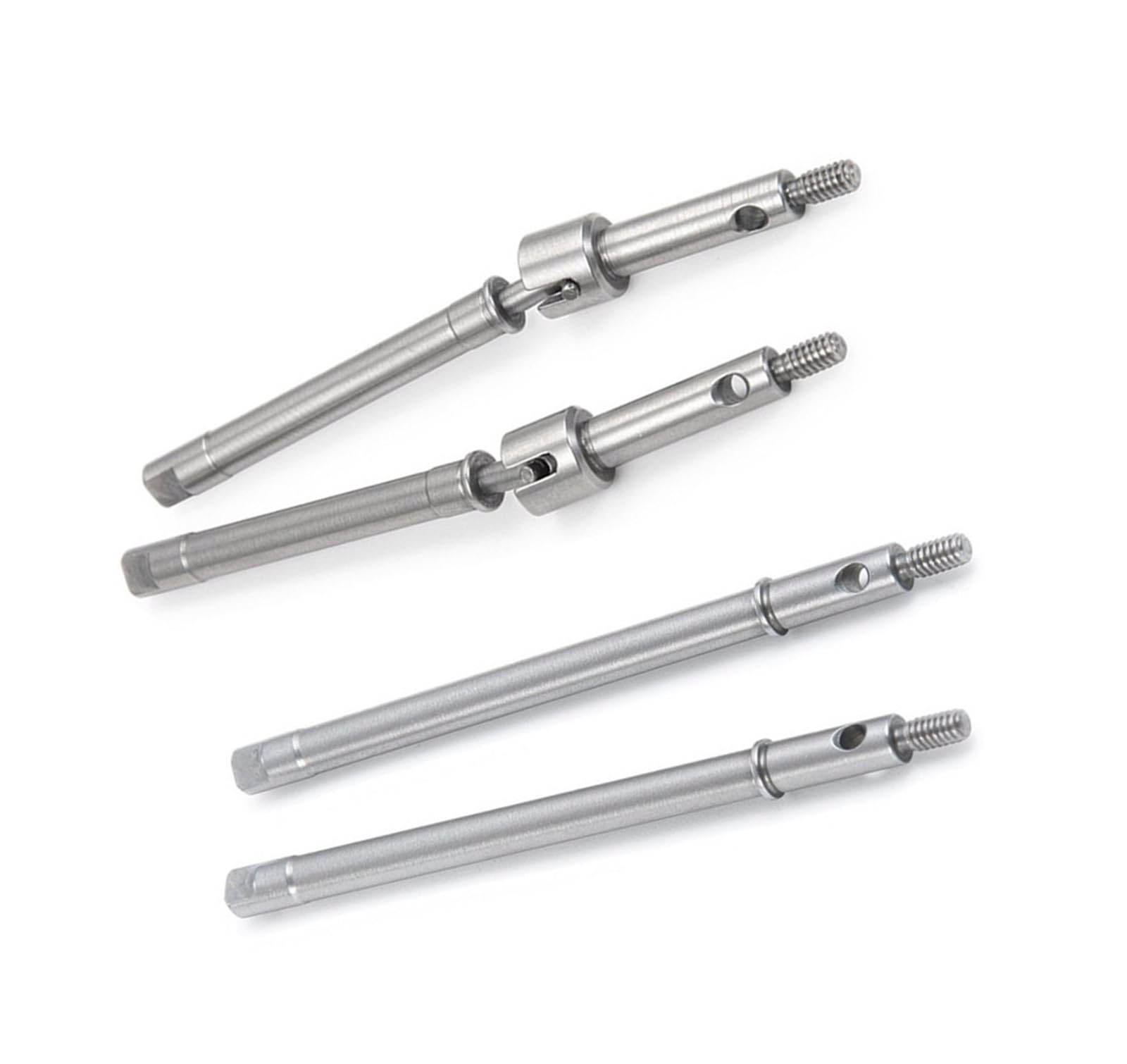 QAWRYV RC Antriebswelle Für Axial Für Scx24 Für AXI90081 Für Deadbolt C10 Für Wrangler Für Gladiator Für Bronco 1/24 Vorne Hinten CVD Kardanantrieb Dog Bone RC Crawler Autoteile(Set) von QAWRYV