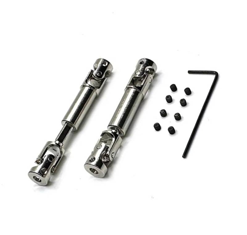 QAWRYV RC Antriebswelle Für FMS Für Kotch 1/24 Für FCX24 Half Truck Crawler Mittlere Antriebswelle Getriebewelle Vorne Hinten Antriebswelle RC Auto Zubehör von QAWRYV