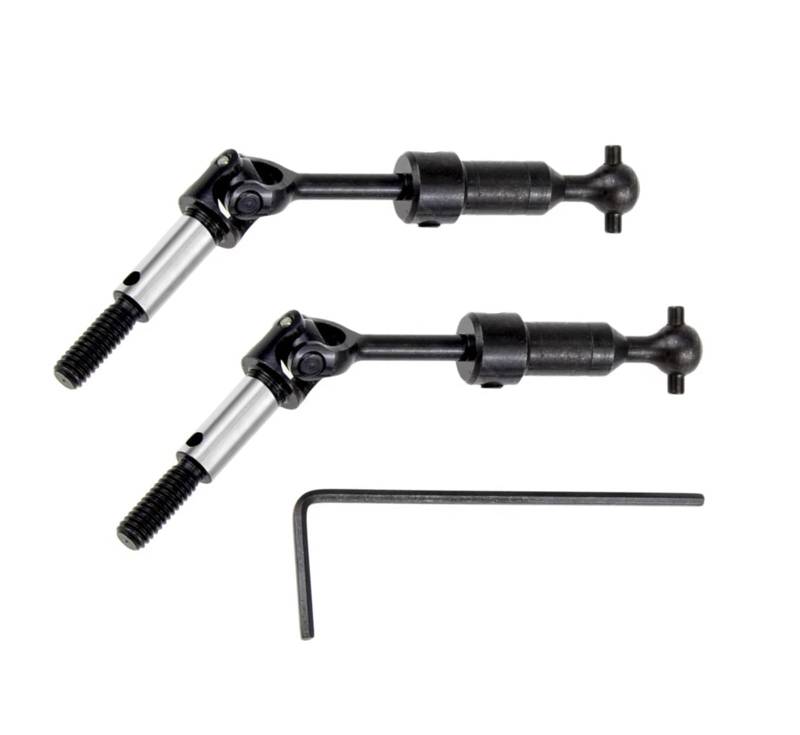 QAWRYV RC Antriebswelle Für HSP 1/10 94123 94103 Universal Dogbone Einstellbare CVD Antriebswelle Joint Übertragungswelle 102015-A 75-85mm 102016-A 110-120mm RC Modell Auto Teile(75-85mm) von QAWRYV