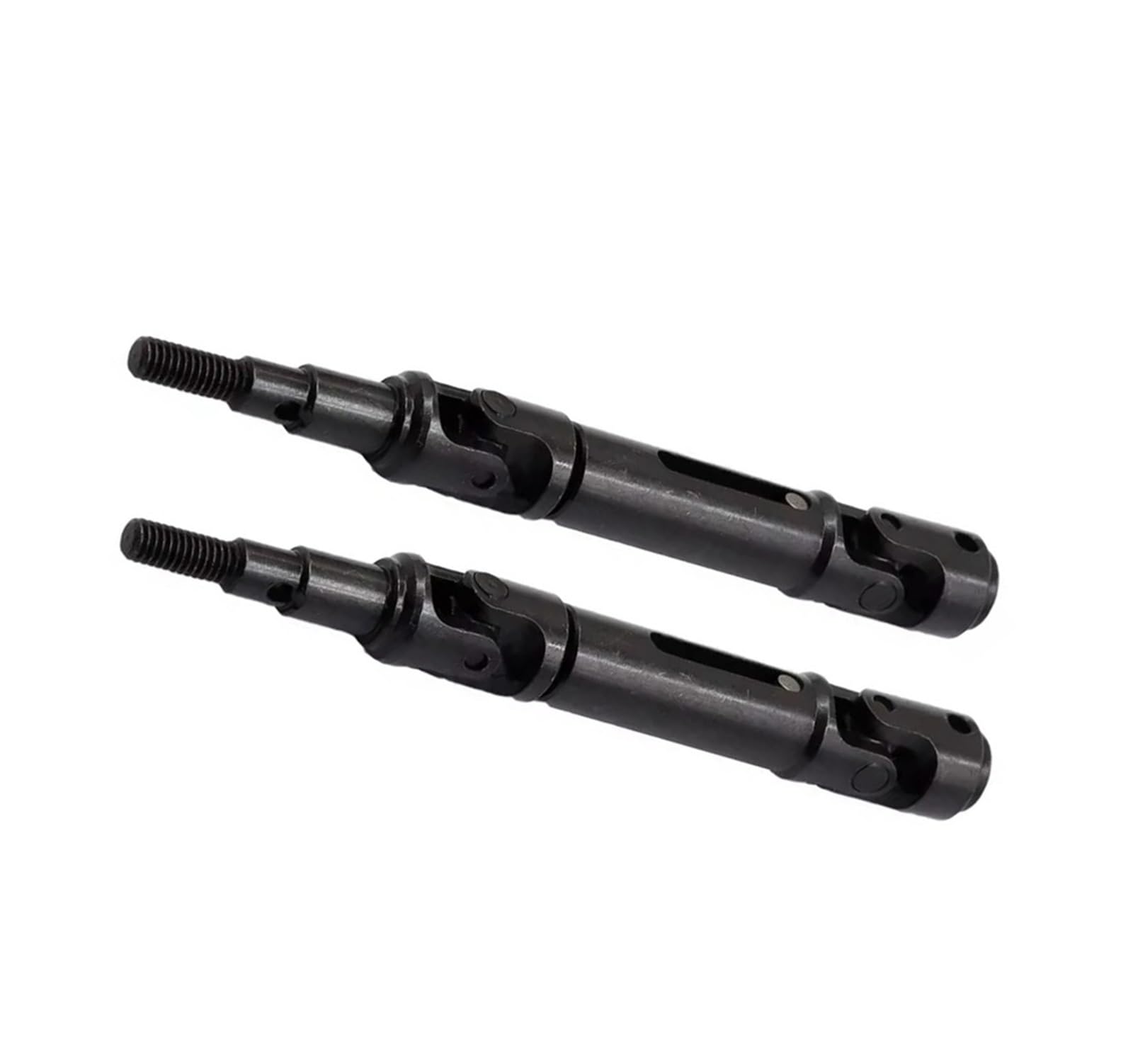 QAWRYV RC Antriebswelle Für MJX 14209 14210 1/14 2 Stücke Metall Antriebswelle CVD Antriebswelle RC Auto Upgrade Teile Ersatz Getriebe Welle Zubehör(Black) von QAWRYV