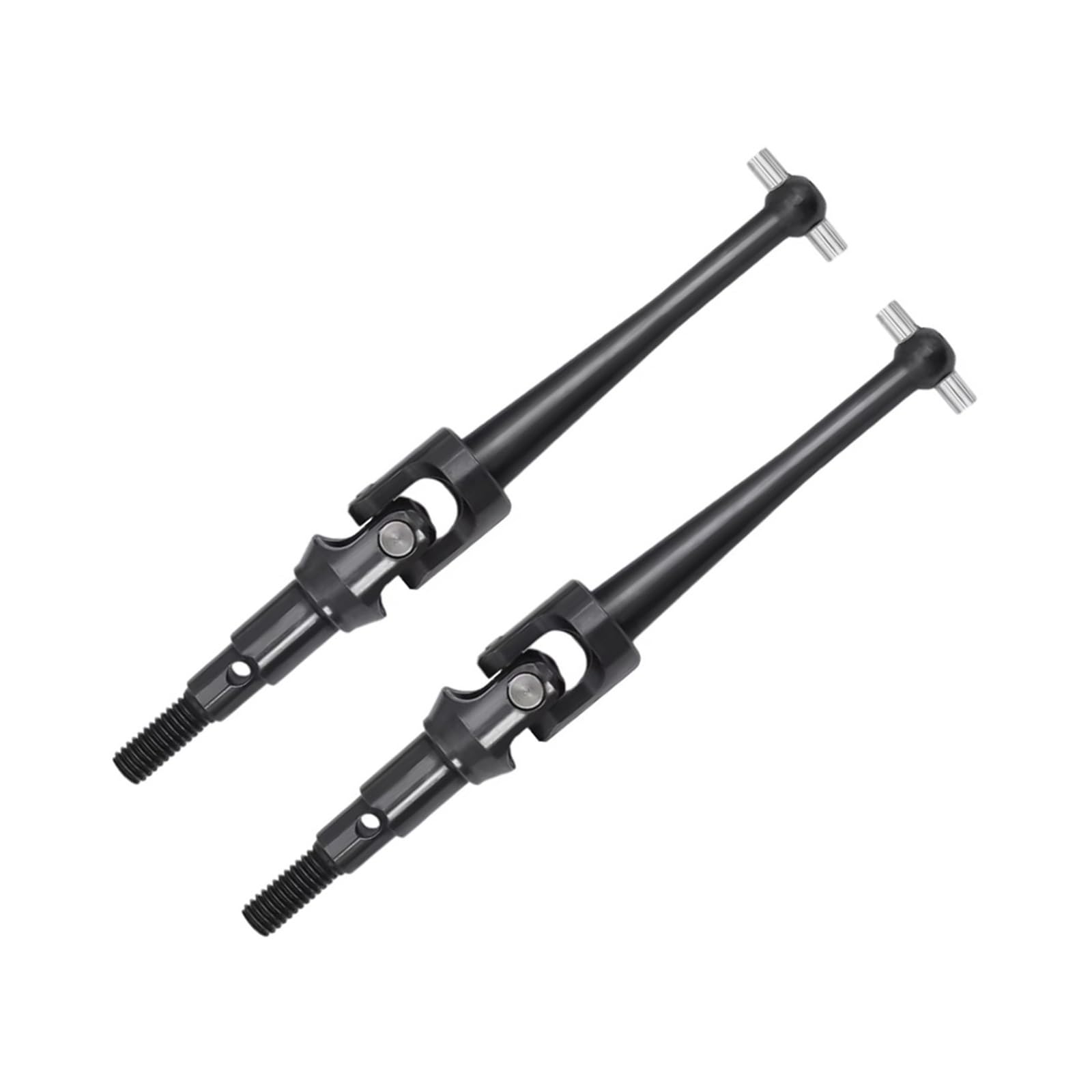 QAWRYV RC Antriebswelle Für MJX H16 16207 16208 16209 16210 1/16 Metall Antriebswelle CVD Stahl Antriebswelle Getriebewelle RC Auto Upgrade Teile Zubehör 2 Stücke(Black) von QAWRYV