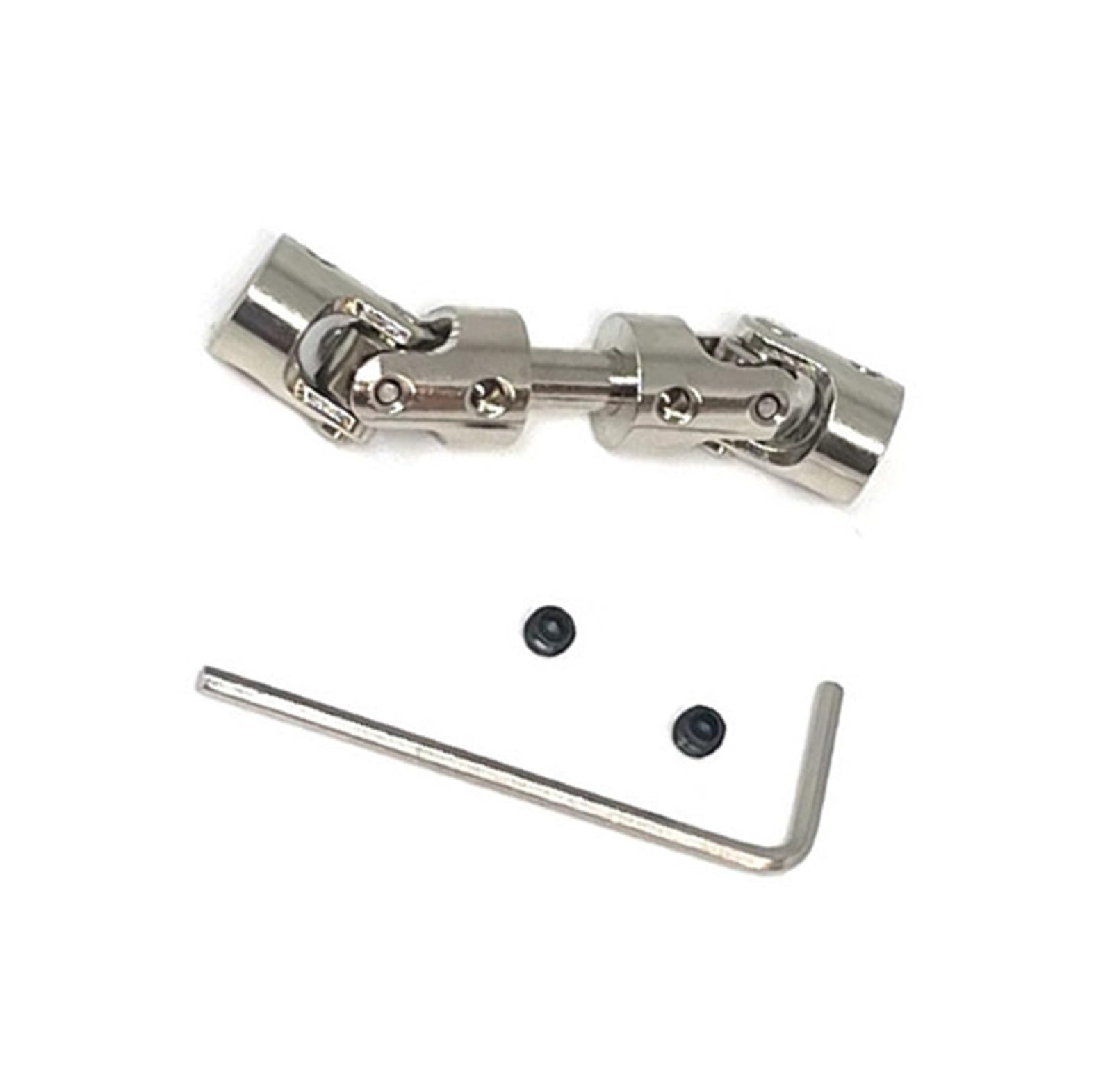 QAWRYV RC Antriebswelle Für MN 1/12 Für MN128 MN86 MN86K G500 Fernbedienung Auto Upgrade Metall Teile Zubehör Kreuzgelenk Antriebswelle Getriebe Welle(Short axis 1PCS) von QAWRYV