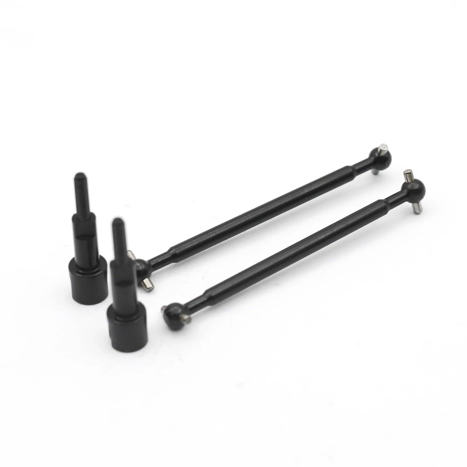 QAWRYV RC Antriebswelle Für Rlaarlo Für AM-X12 AM-D12 1/12 Metall Vorne Hinten Antriebswelle CVD Antriebswelle Dogbone Übertragung Welle RC Auto Upgrade Teile Zubehör(Rear) von QAWRYV