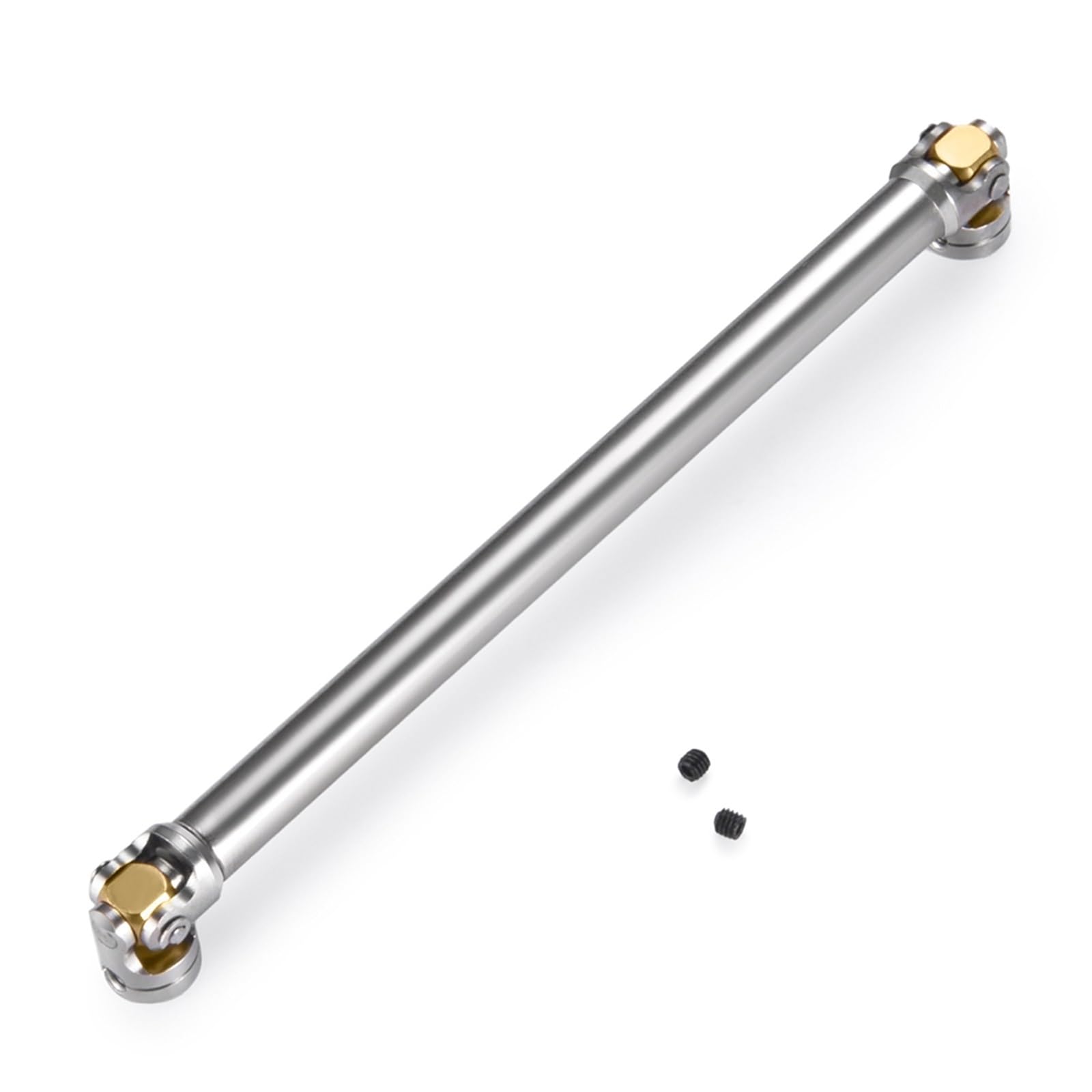 QAWRYV RC Antriebswelle Für Tamiya 1/14 Ersatz Metall Antriebswelle Joint Übertragung Welle RC Traktor LKW Modell Auto Upgrade Ersatzteile Zubehör(140-180mm) von QAWRYV