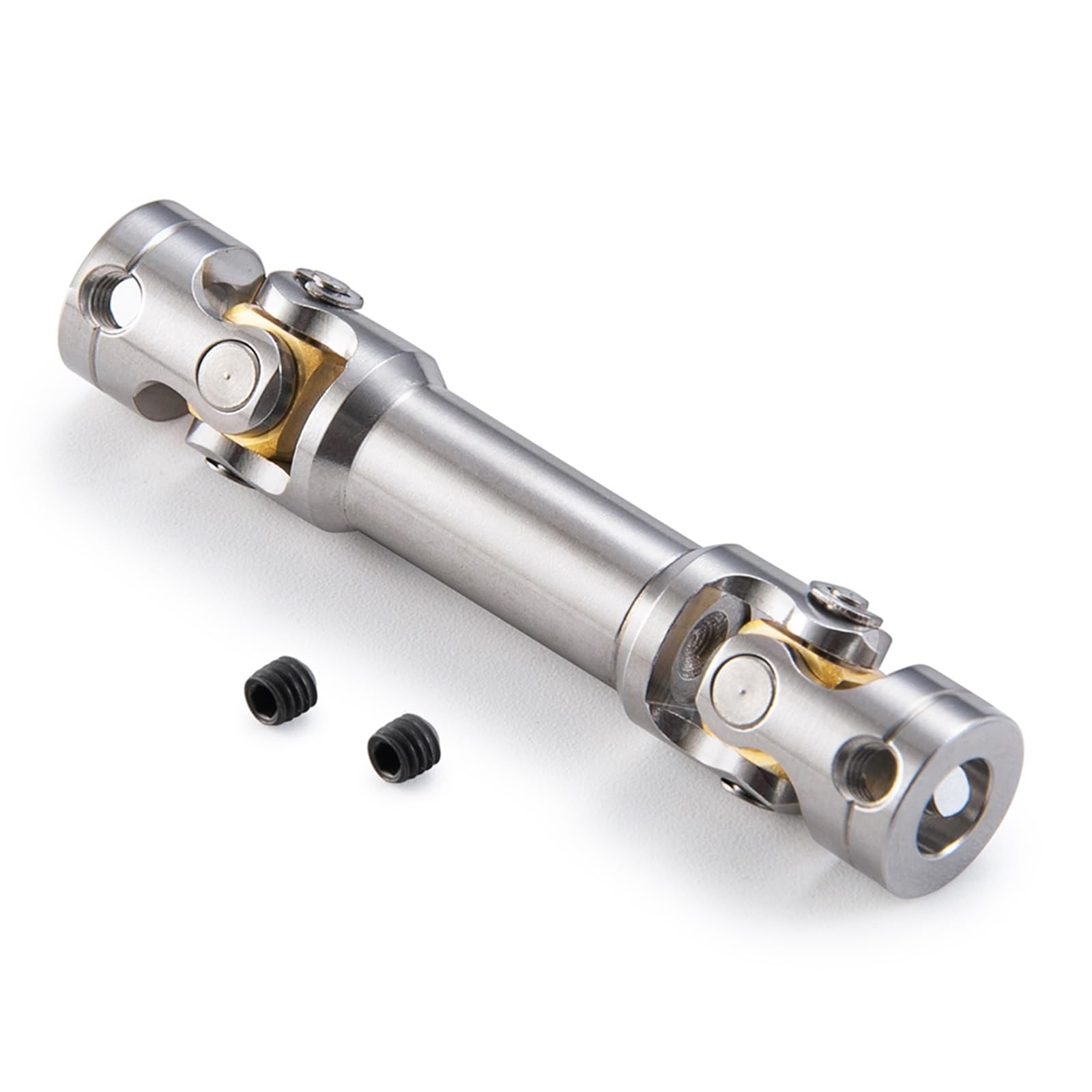 QAWRYV RC Antriebswelle Für Tamiya 1/14 Ersatz Metall Antriebswelle Joint Übertragung Welle RC Traktor LKW Modell Auto Upgrade Ersatzteile Zubehör(47-57mm) von QAWRYV