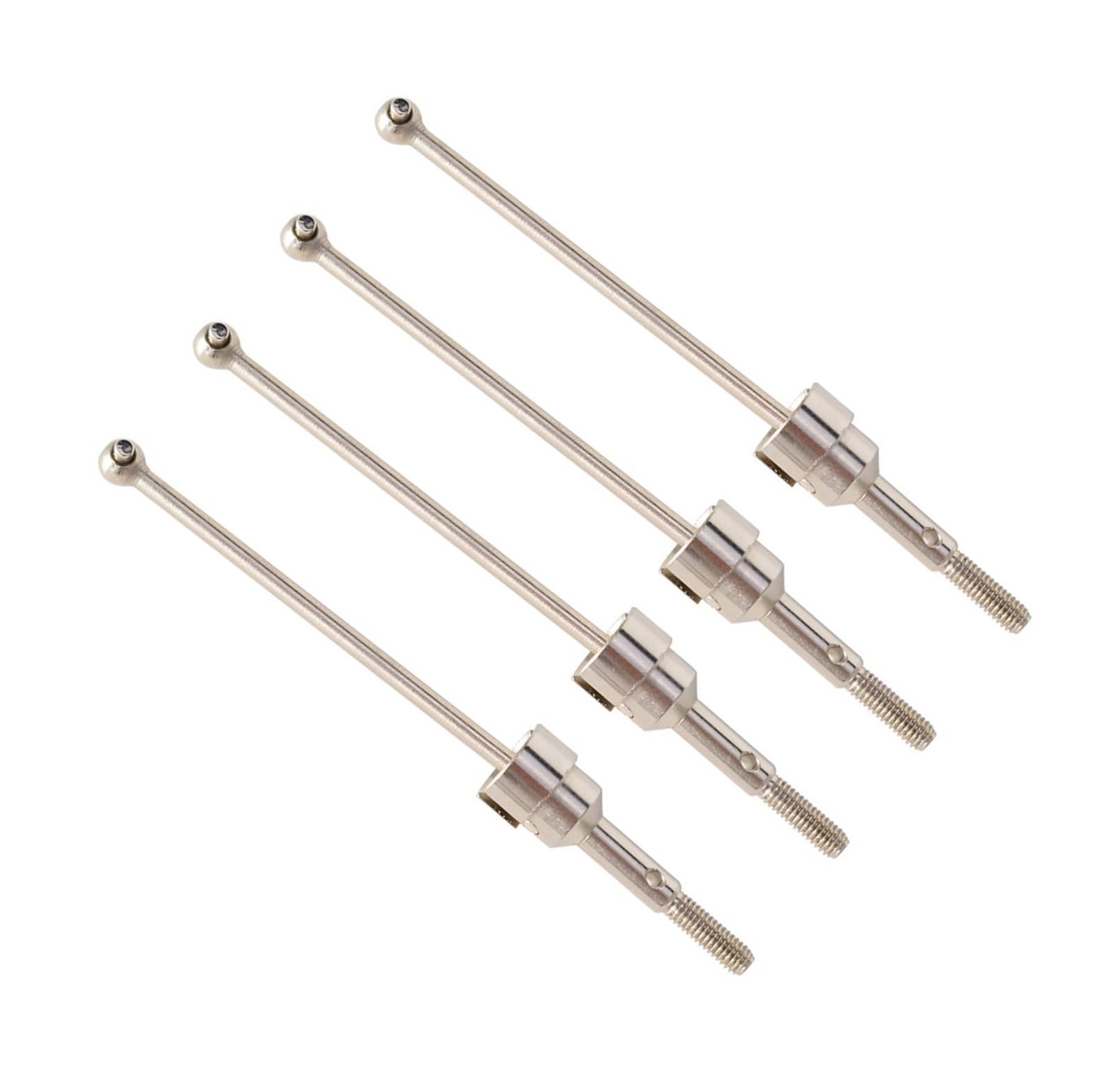 QAWRYV RC Antriebswelle Für Wltoys 104001 Metallantriebswelle CVD Dogbone Radwelle RC Auto Modifikation Upgrade Teil Übertragungswelle RC Auto Zubehör(Size 4pcs) von QAWRYV