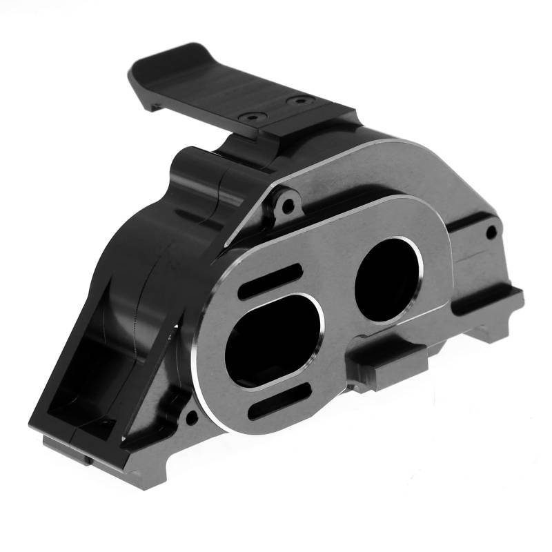 QAWRYV RC Upgrade Zubehör Für Arrma 1/8 Für Mojave 4S 4X4 Für BLX RC Auto Metall Center Getriebe Motor Halterung Getriebe Box Upgrade Teile Geändert Zubehör(Black) von QAWRYV