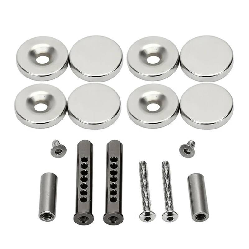 QAWRYV RC Upgrade Zubehör Für Axial Für SCX10 90046 1/10 RC Crawler Karosserie Shell Post Mount Magnet Upgrade Teile Modifiziertes Zubehör Ersatz DIY Teile von QAWRYV