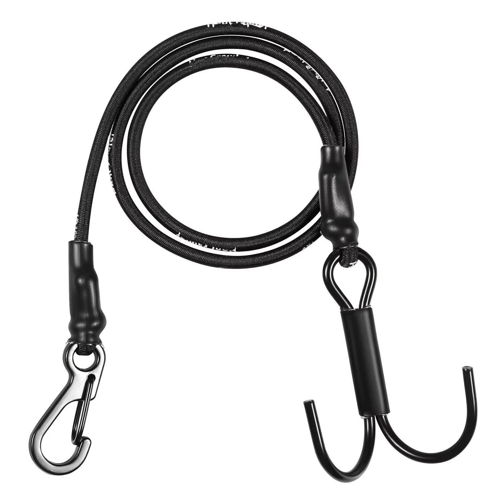 QAWRYV RC Upgrade Zubehör Für Axial Für SCX10 I II III Für TRX4 Für Element Für WPL 1/10 RC Crawler Auto Teile Kinetische Winde Strap Flucht Seil Rettungs Anhänger Haken Auto Zubehör(Black) von QAWRYV