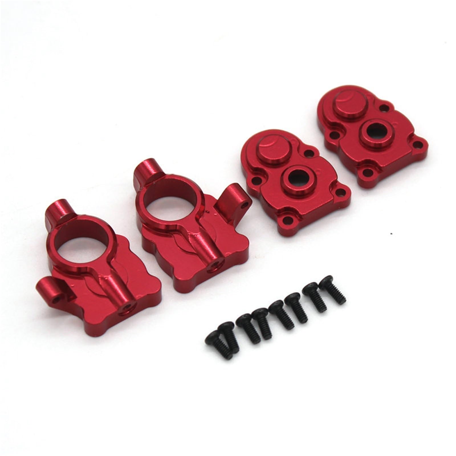 QAWRYV RC Upgrade Zubehör Für FMS Für FCX18 1/18 Für LC80 RC Klettern Auto Fernbedienung Auto Metall Upgrade Zubehör Stoßdämpfer Zugstangen Getriebe Antriebswelle RC Auto Teile(Size 2) von QAWRYV