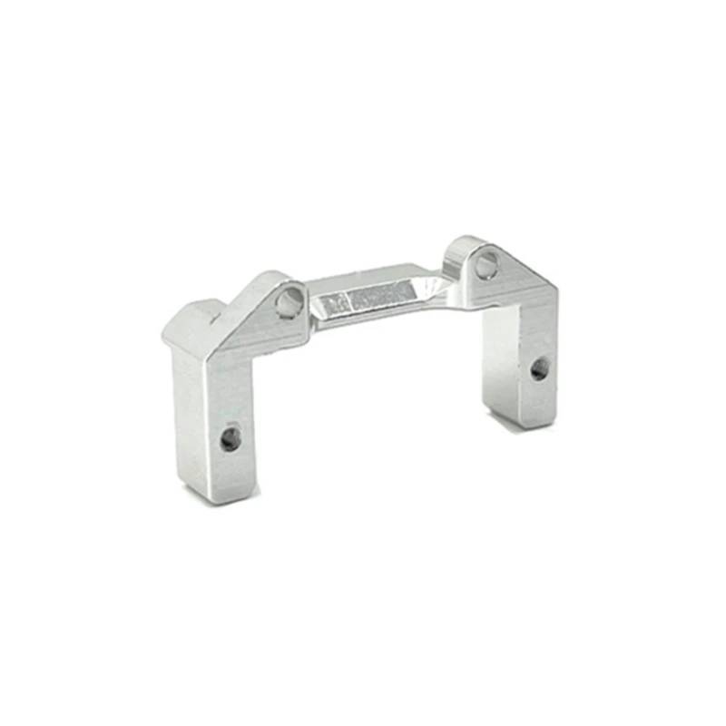 QAWRYV RC Upgrade Zubehör Für FMS Für FCX24 1/24 Metall Servo Mount RC Crawler Car Upgrade Teile Ersatzzubehör Fernbedienung Autos Ersatz DIY -Teile(Silver) von QAWRYV